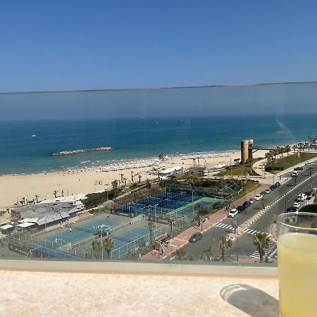 Sea Front Panoramic Duplex Roof-Top Herzelia Extérieur photo