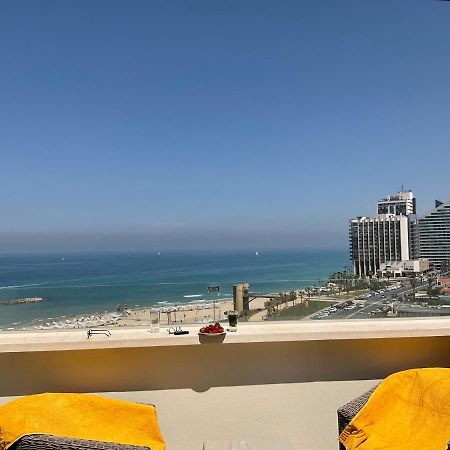 Sea Front Panoramic Duplex Roof-Top Herzelia Extérieur photo
