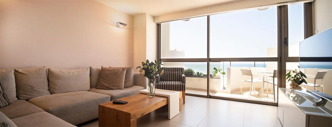 Sea Front Panoramic Duplex Roof-Top Herzelia Extérieur photo