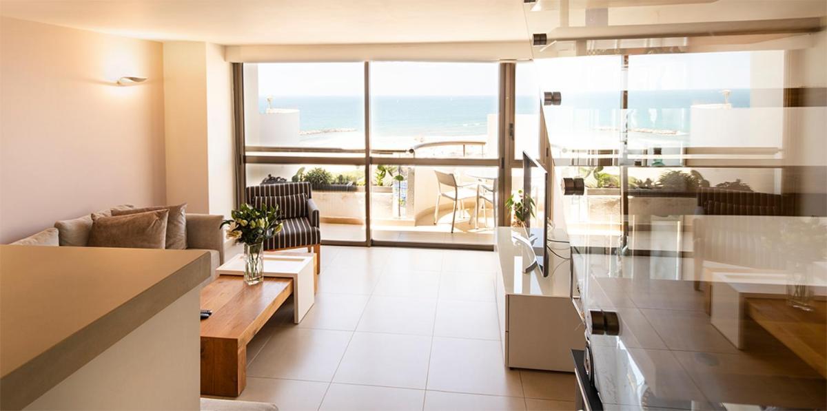 Sea Front Panoramic Duplex Roof-Top Herzelia Extérieur photo